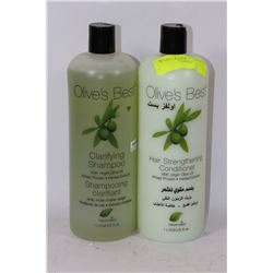 OLIVE'S BEST SHAMPOO & CONDITIONER SET