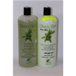 OLIVE'S BEST SHAMPOO & CONDITIONER SET