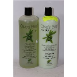 OLIVE'S BEST SHAMPOO & CONDITIONER SET