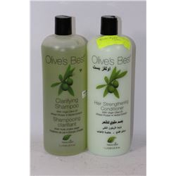 OLIVE'S BEST SHAMPOO & CONDITIONER SET