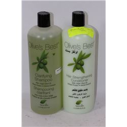 OLIVE'S BEST SHAMPOO & CONDITIONER SET