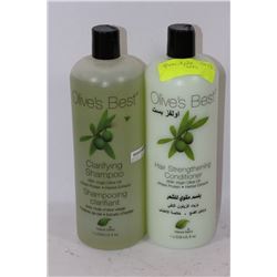 OLIVE'S BEST SHAMPOO & CONDITIONER SET