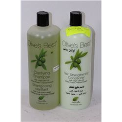 OLIVE'S BEST SHAMPOO & CONDITIONER SET
