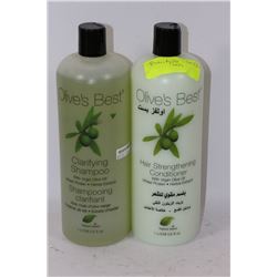 OLIVE'S BEST SHAMPOO & CONDITIONER SET