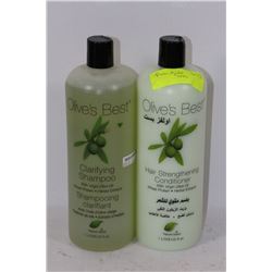 OLIVE'S BEST SHAMPOO & CONDITIONER SET
