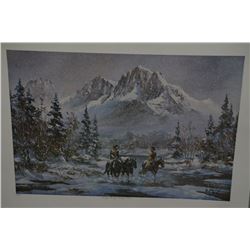 GEORGIA JARVIS LTD EDITION PRINT "SUNDAY MORNING