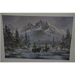 GEORGIA JARVIS LTD EDITION PRINT "SUNDAY MORNING