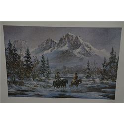 GEORGIA JARVIS LTD EDITION PRINT "SUNDAY MORNING