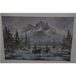 GEORGIA JARVIS LTD EDITION PRINT "SUNDAY MORNING