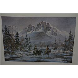 GEORGIA JARVIS LTD EDITION PRINT "SUNDAY MORNING