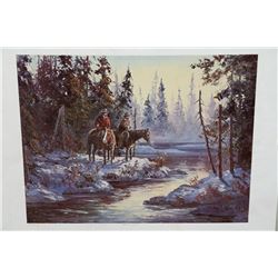 GEORGIA JARVIS LTD EDITION PRINT "CHECK MATE"