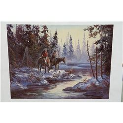 GEORGIA JARVIS LTD EDITION PRINT "CHECK MATE"