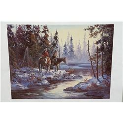 GEORGIA JARVIS LTD EDITION PRINT "CHECK MATE"