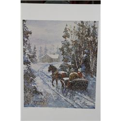 GEORGIA JARVIS LTD EDITION PRINT "COUNTRY