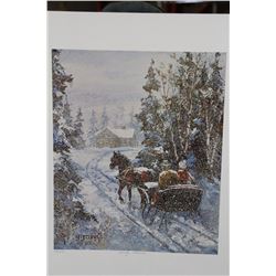 GEORGIA JARVIS LTD EDITION PRINT "COUNTRY