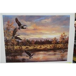 GEORGIA JARVIS LTD EDITION PRINT "NATURES SHOWCASE
