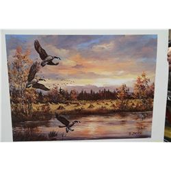 GEORGIA JARVIS LTD EDITION PRINT "NATURES SHOWCASE