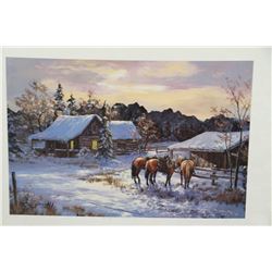 GEORGIA JARVIS LTD EDITION PRINT "UNEXPECTED