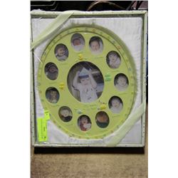 12 MONTH BABY PICTURE FRAME