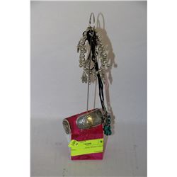 JEWELLERY STAND WITH CONTENTS