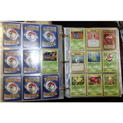 BINDER OF POKEMON COLLECTOR CARDS