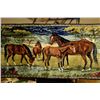 Image 1 : VINTAGE HORSE WALL TAPESTRY