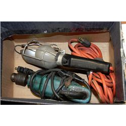 TROUBLE LIGHT & DRILL