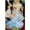 Image 1 : BIN OF ANTIQUE & VINTAGE PORCELAIN DOLLS