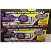 Image 1 : PAIR OF CUSTOM TOWING MIRRORS FITS GM 1999-2004