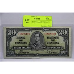 1937 TWENTY DOLLAR BANKNOTE