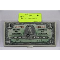 1937 ONE DOLLAR BANKNOTE