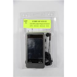 NEW COBY 8GB MP3 VIDEO PLAYER & CAMERA