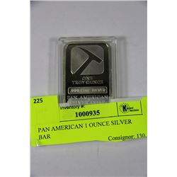 PAN AMERICAN 1 OUNCE SILVER BAR