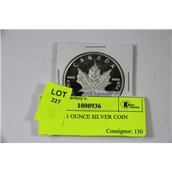 CANADA 1 OUNCE SILVER COIN