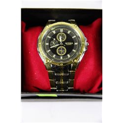 NEW MENS STAINLESS STEEL WATCH