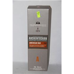 750 ML BOTTLE OF AUCHENTOSHAN AMERICAN OAK