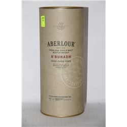 750ML BOTTLE OF ABERLOUR SINGLE MALT SCOTCH