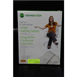 PACK OF 3000 MAILING LABELS