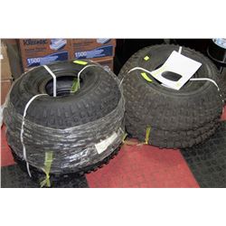 SET OF FOUR NEW 22X 11.00-8 QUAD TIRES