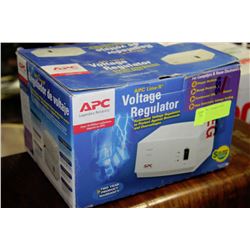 NEW APC VOLTAGE REGULATOR WITH 4 POWER OUTLETS