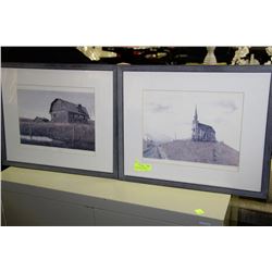 PAIR OF PRINTS BY RONALD WOODALL & L GIBBS & ONE