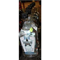 SIX 750ML BOTTLES OF STARS WHITE RUM 40%