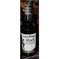 FOUR 750ML BOTTLES OF CAPTAIN MORGANS BLACK SPICED