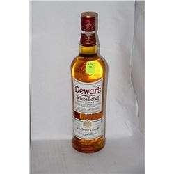 SEVEN 750ML BOTTLES DEWARS WHITE LABEL SCOTCH