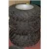 Image 1 : SET OF 3 TIRES FROM POLARIS QUAD 2007