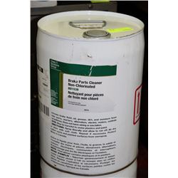 5 GALLON PAIL OF BRAKE PARTS CLEANER
