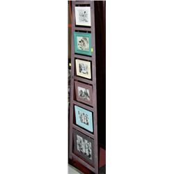 SHOWHOME WOOD 6 TIER PICTURE HOLDER