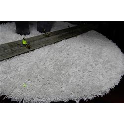 SHOWHOME ROUND SHAG AREA CARPET