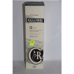 FIVE 750ML BOTTLES CRAGGANMORE 12YR SCOTCH