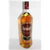 Image 1 : TWO 1.14 LITRE BOTTLES OF GRANTS SCOTCH